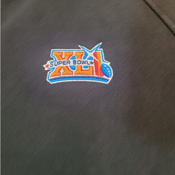 Reebok NFL Super Bowl XLI Jacket Bears vs Colts Men’s L Black Gray EUC - Picture 4 of 7